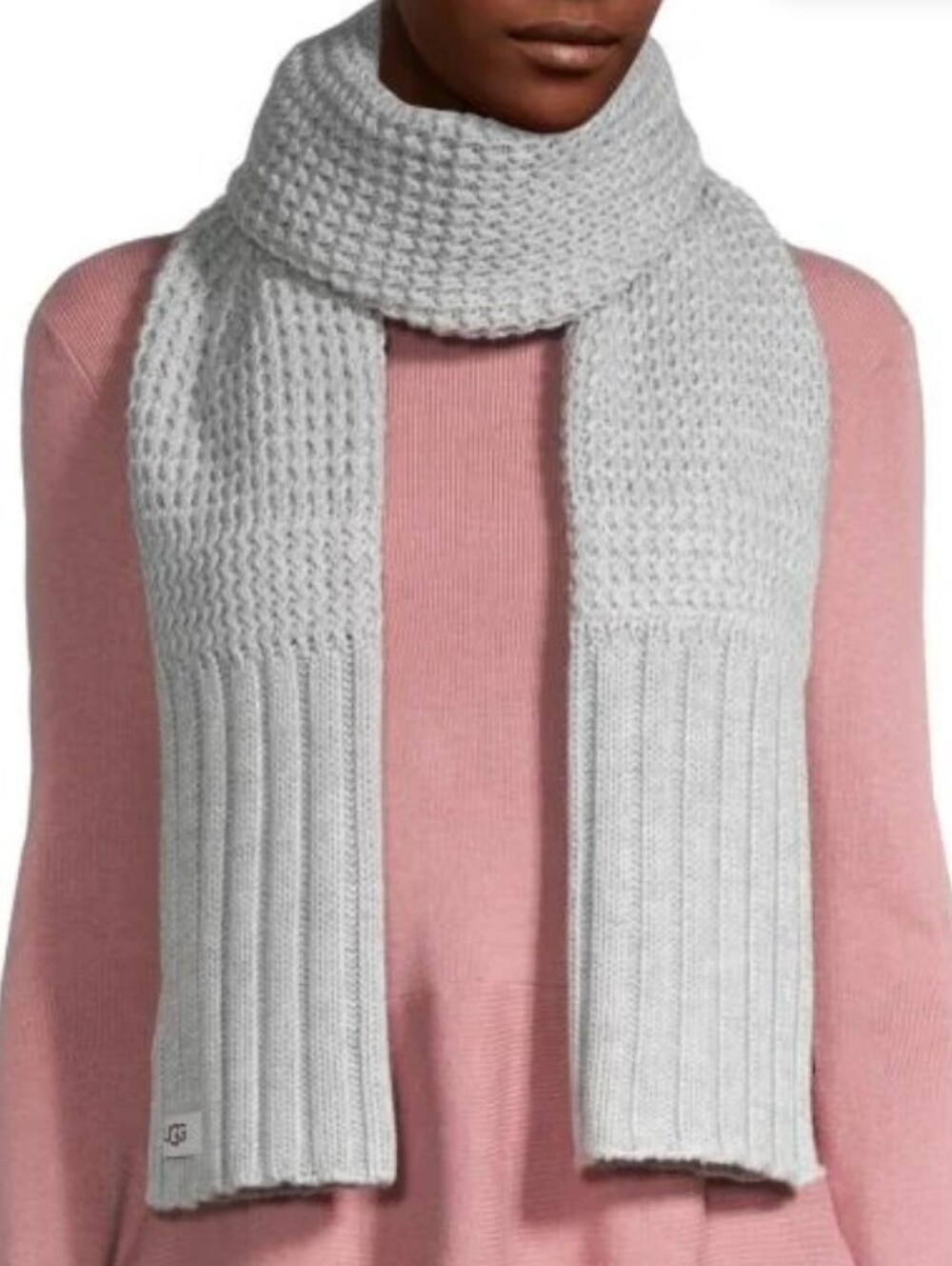 UGG Textured Knit Scarf